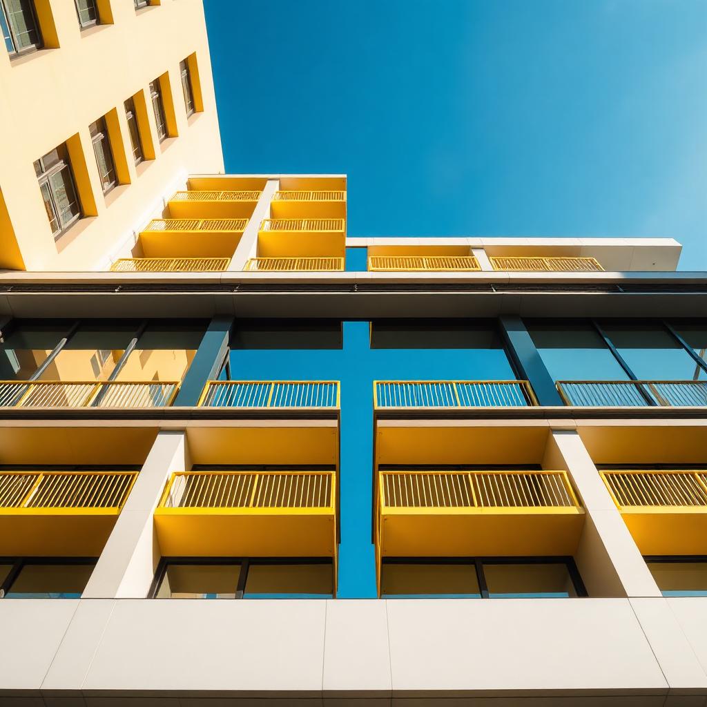 Commercial building exterior